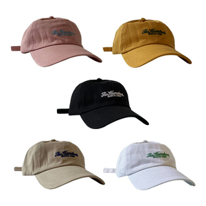 Vente en gros de chapeaux de baseball pour hommes avec logo personnalisé broderie de haute qualité boucle en métal tissu commun - Product Image 1