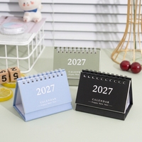 Kalender Meja 2027 Promosi Kustom Kalender Meja Harian Kutipan Inspiratif Kalender Meja Tipe Tenda Kalender Abadi
