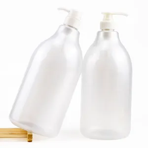 Packaging Bottles PET Lotion Shampoo and Conditioner Spray Empty Plastic Wholesale High-capacity 1000ml 1L 2000ml 2L Healthy