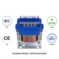 Transformateur de contrôle d'isolation monophasé DG BK-1kva 380V220V24V pour armoire de redressement d'armoire de Distribution de machines-outils