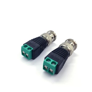 Conector BNC Macho, Bloque de Terminales Verde, Adaptador de Corriente para Cámara de Seguridad - Product Image 1