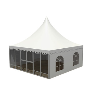Carpa de Techo Puntiagudo para Exteriores, Estilo Europeo, para Fotografía de Bodas, Carpa Blanca para Exposiciones, Eventos, Publicidad, Ferias de Autos, de Aluminio - Product Image 1