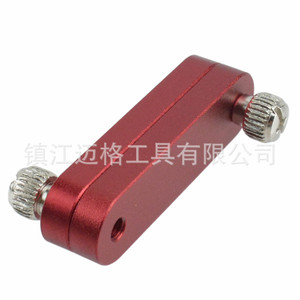 Adjustable Ruler Positioner Aluminum Alloy Yellow Steel Ruler Marking <b>Tool</b> Woodworking <b>Measuring</b> <b>Gauge</b> - Product Image 2