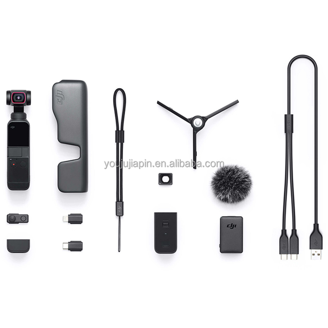 DJI Osmo Pocket 2 Creator Combo 3 Axis Gimbal Stabilizer with 4K Camera YouTube TikTok Video Vlog Camera Original Brand New