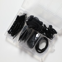 Vente directe usine : Kit d'accessoires pour chignon de danse pour femmes, avec anneaux à cheveux en U faits main, qualité examen, emballés individuellement