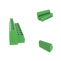 Connecteur vert YB652-508 borniers PCB double couche à 5.08 pas avec fil à vis pour embarquer le connecteur de borne