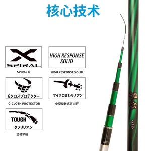 Caña de Pescar Telescópica Shimano Suisai de 6 m, Acción Media Rápida, para Pesca de Carpa en Agua Dulce - Product Image 4