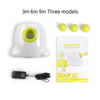 Lanceur de Tennis, pas réglable, Machine à balles automatique, lancer de balles, interactif, accessoire de marche pour chien