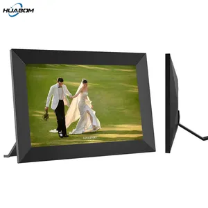 WLAN Digital Picture Frames 10,1" mit Bewegungssensor automatische Rotation einfaches Setup kostenlose Freigabe von Fotos&Video-Frameo
