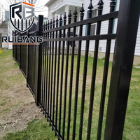 Sistema de Vallas Tubulares de Acero Ruibang con Puertas Personalizadas para Compradores de Proyectos en Australia