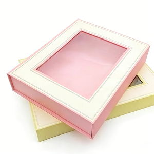 Boîtes cadeaux personnalisées de luxe en carton ondulé pliable avec fermeture magnétique - Product Image 6