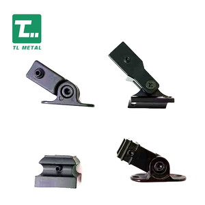 TL hiện đại biệt thự cầu thang trang trí NHÔM VUÔNG xoay trục chính giày có thể điều chỉnh lan can kim loại - Product Image 1