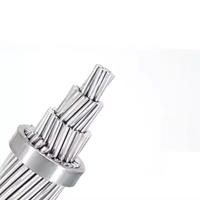 Personnalisé AAAC 75.5mm2 Alliage d'aluminium Flexible Single Core Overhead Bare Almelec Cable French Standard Solid for Railway