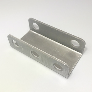 U-Shaped Angle <b>Bracket</b> Carbon Steel Stamped Metal Hardware For <b>Shelf</b> Support Connectors - Product Image 1