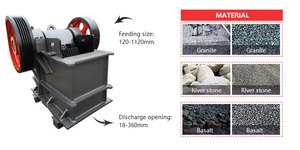 Stein backen brecher für Granit und Quarz 400*600 Kalkstein Stein backen brecher Preis zu verkaufen Ägypten - Product Image 6