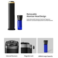 Diffuseur d'huiles essentielles électrique autonome intelligent CE en métal de luxe sans eau pour hôtels et foyers, 1000 ml