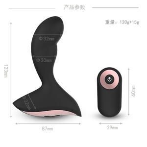 Butt Anal Plug Vibrator Prostata-Massage G-Punkt Anus Stimulation Vibrierende drahtlose Steuerung Männer <span class=keywords><strong>Sex</strong></span> Produkte - Product Image 3