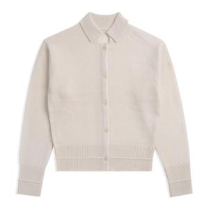 Cárdigan de Cachemira 100 por ciento en Cachemira Da Donna Cuello alto Polo Cárdigan de Cachemira Donna - Product Image 4