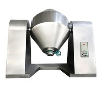 Optie Industrie Voedsel Roterende Trommel Nat Poeder Mengen Vacuümdroger Dubbele Conische Dubbele Kegel Roterende Droger Droogmachine