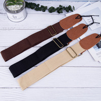 Factory Wholesale OEM Brand Purified Folk Instruments Cotton Guitar Strap