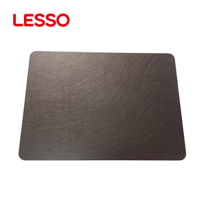 แผ่นสแตนเลสตกแต่งลายและขนาดตามสั่ง <span class=keywords><strong>LESSO</strong></span> รุ่น 304/201/316 แผ่นสแตนเลสตกแต่งทนการกัดกร่อน - Product Image 2
