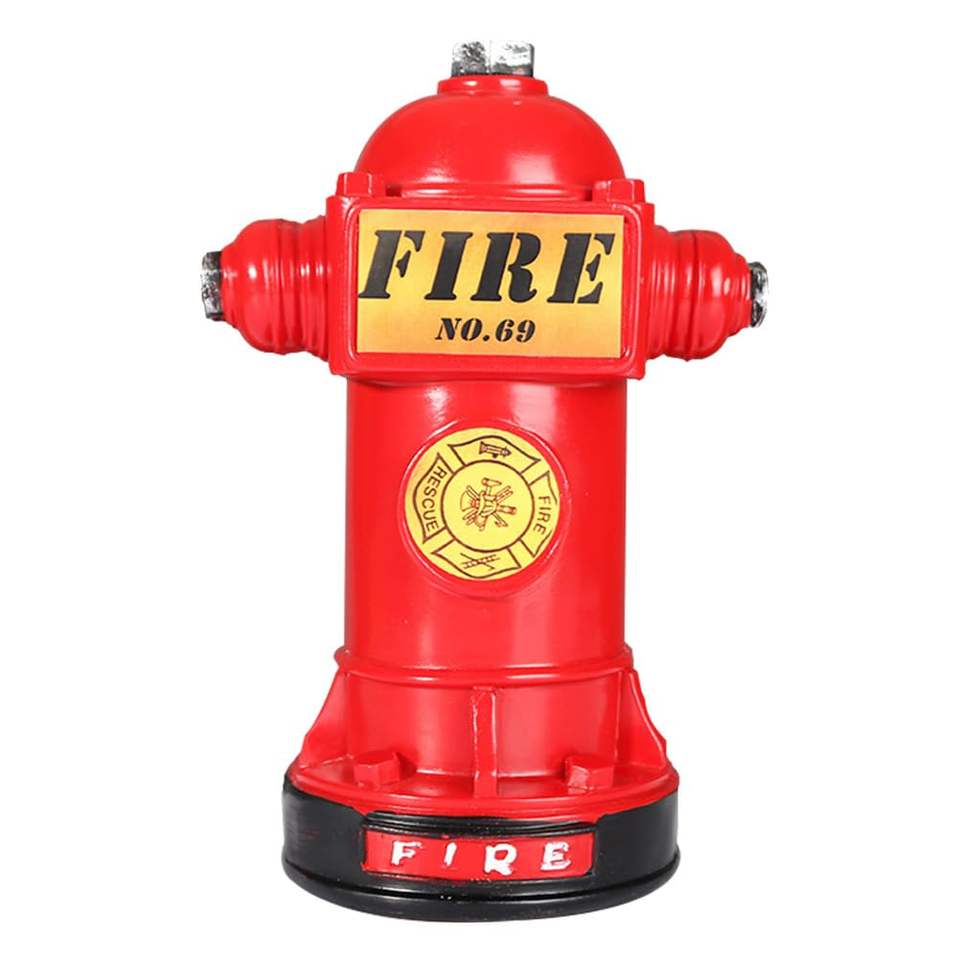 Mini Fire Hydrant Piggy Bank Custom Fireman Gifts Fire Hydrant ...