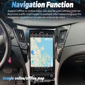 Radio para Auto Android de 13.6 Pulgadas para Hyundai Sonata 8 2010-2014, Reproductor Multimedia de Video, Estéreo, GPS, Navegación, Carplay, DSP, Unidad Principal - Product Image 3