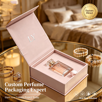 Coffret cadeau de parfum de luxe personnalisé avec des flacons en verre de haute qualité et des boîtes rigides exquises