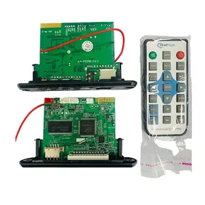 Placa decodificadora de Audio y vídeo para coche, módulo Usb de JLH-P5016E, Mp3, Mp5, Radio de lectura electrónica, pantalla FM, PCB