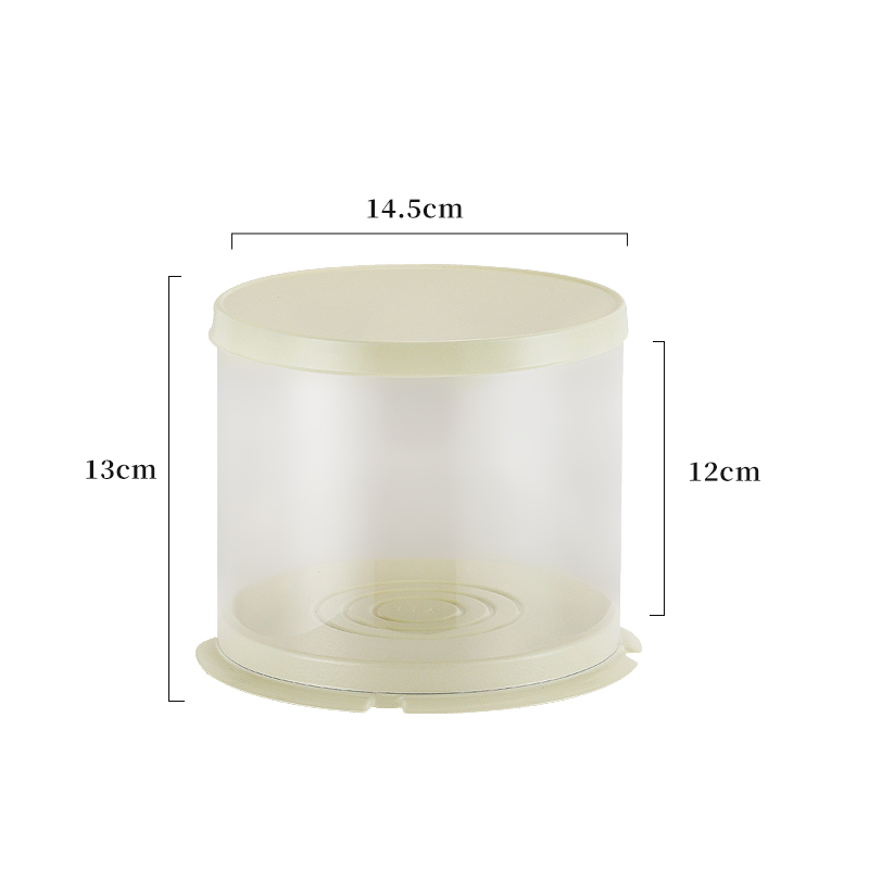 4 pulgadas Beige 14*14*12CM