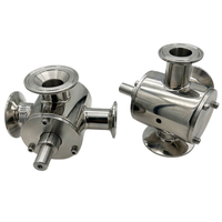 Accessoires pour machine de scellage : Pompe à engrenages rotative pneumatique entièrement automatique à trois voies, installation rapide, moteur à valve rotative pour pâte