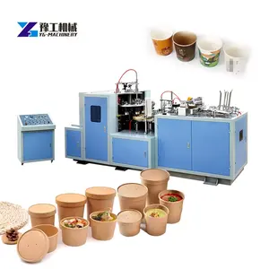 paper bowl cup lid cover making machine