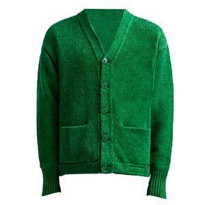 เสื้อคาร์ดิแกนผู้ชายแบบติดกระดุมสำหรับมหาวิทยาลัย - Product Image 1