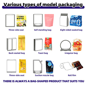 Túi đóng gói nhựa có khóa kéo, in tùy chỉnh, chất liệu giấy bạc nhôm, chống mùi, dùng cho thực phẩm, thức ăn thú cưng, thạch, thực phẩm đóng hộp - Product Image 3