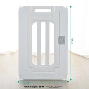 Apartamento de una habitación con un baño, habitaciones dobles, apto para mascotas, valla rectangular, accesorios de una sola pieza para uso interior/exterior - Product Image 4