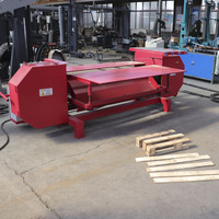 Machine de démontage de palettes en bois horizontales, 40-60 palettes/heure, scie électrique pour le recyclage des palettes usagées