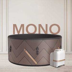 <span class=keywords><strong>Jacuzzi</strong></span> Inflable Redondo de <span class=keywords><strong>Madera</strong></span> para Jardín y Spa, Diseño Personalizado con Logotipo OEM de Fábrica - Product Image 1