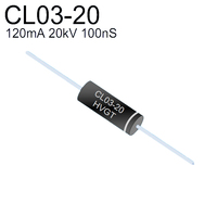Lorida Chine Fournisseur CL03-20 120Ma 20Kv 100Ns 200 Amp Redresseur Diode Doublement de Tension Haute Tension Redresseur Diode CL03-20