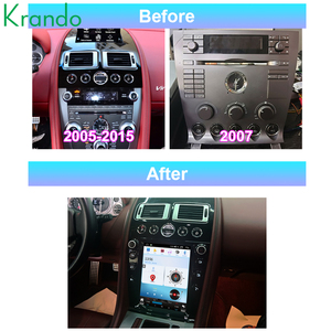 Autoradio Android Krando 9,7 pouces de style Tesla pour <span class=keywords><strong>Aston</strong></span> <span class=keywords><strong>Martin</strong></span> Virage 2005 - 2015, unité principale de voiture, autoradio Android, CarPlay sans fil - Product Image 2