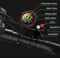 Drop Ship 48V 1200W Cyclomoteur électrique Scooter pour adultes avec moteur sans balais de 11 pouces Longue portée Charge maximale de 200kg Entrepôt de l'UE/Royaume-Uni