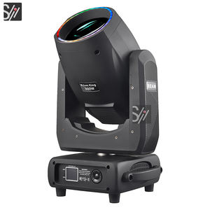 <span class=keywords><strong>Lyre</strong></span> 15R 300W Projecteur LED à tête mobile, 13 couleurs, 14 motifs, Gobos, Prisme, Mode de contrôle DMX512, King Sharpy, pour DJ et soirées - Product Image 2