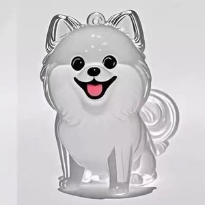 Caja <span class=keywords><strong>de</strong></span> Almacenamiento <span class=keywords><strong>de</strong></span> Pelo Transparente con Diseño <span class=keywords><strong>de</strong></span> Cachorro, Colgante Decorativo <span class=keywords><strong>de</strong></span> Alta Calidad, Llavero Conmemorativo en Cápsula - Product Image 3