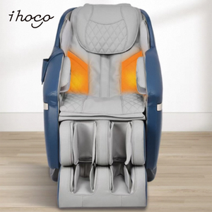 Fauteuil inclinable haut de gamme à mécanisme 3D, rail ergonomique de 110 cm, coussins d'air et rouleaux pour les pieds, glissement automatique, design peu encombrant - Product Image 1