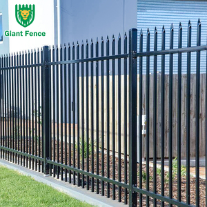 Clôture de jardin décorative, panneau tubulaire en filet, fer recouvert de PVC gris avec service de modélisation 3D - Product Image 2