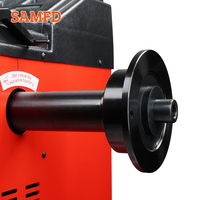 Équilibreuse de roues automatique certifiée CE SAMFD pour atelier automobile avec diamètre de jante de 12'' à 24'' et diamètre de roue maximal de 980 mm