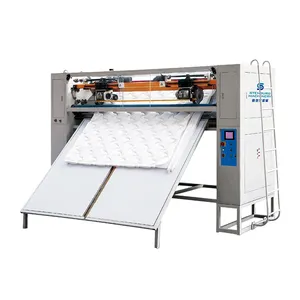 Fabrikant Lange Arm HY-QG-3 Programmering Computergestuurde Paneelsnijmachine Naaien Quiltmatrasmachine