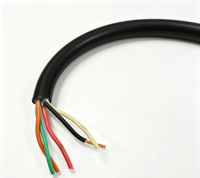 Câble d'éclairage mobile industriel extérieur pour pelouse, jardin et aménagement paysager SJOOW SOOW 2x16AWG PE/CPE Caoutchouc 300/600V