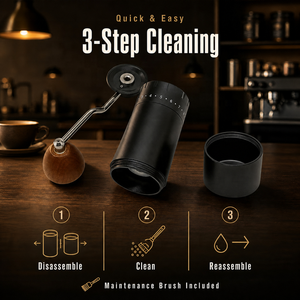 <span class=keywords><strong>Molinillo</strong></span> <span class=keywords><strong>de</strong></span> <span class=keywords><strong>Café</strong></span> Manual OEM ODM, Totalmente Desmontable, Higiénico, Fácil <span class=keywords><strong>de</strong></span> Limpiar, CNC 420, Muela <span class=keywords><strong>de</strong></span> 6 Esquinas, Logotipo Personalizado, Portátil para Viajes y Camping - Product Image 4
