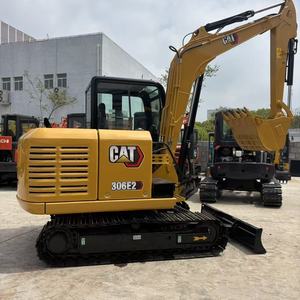 Excavatrice CAT306E2 d'occasion, 6 tonnes, mini-pelle hydraulique, bon état, en stock, à vendre - Product Image 5