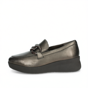 Mocassini Metallici da Donna con Suola a Piattaforma per Ufficio - Product Image 2